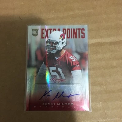 Kevin Minter 2013 Panini Prestige #253 Rookie Extra Points Red Signatures - Image 1 of 2