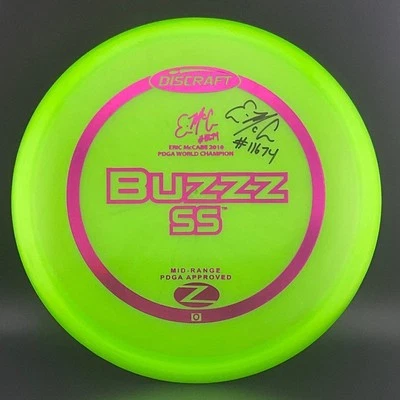 Discraft Z Line Buzzz SS *Signed* - Eric McCabe 2010 World Champion - Image 1 of 4
