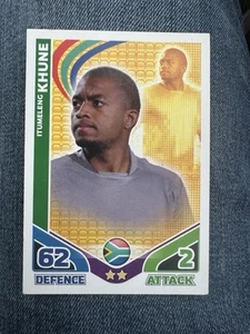 Itumeleng Khune Topps 2010 World Cho Match Attax Card - Picture 1 of 2