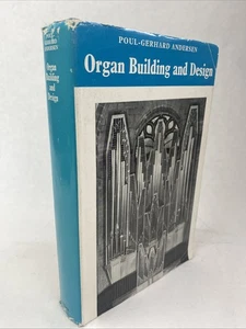 Organ Building and Design Poul-Gerhard Andersen HC/DJ 1st/2nd 1969 - Imagen 1 de 24