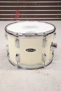 Apollo 9x13 Rack Tom Drum White Wrap Vintage 1980er MIJ - Bild 1 von 13