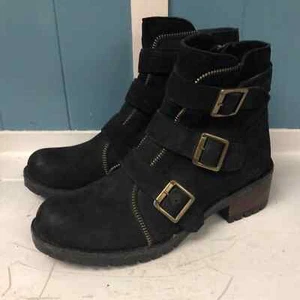 Diba True Roll Around Leather Ankle Boot women’s size 7.5 - Picture 1 of 6