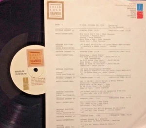 10/28/88 SOLID GOLD SCRAPBOOK SALUTES VEE JAY RECORDS, FOUR SEASONS &INTERVIEWS - Picture 1 of 1