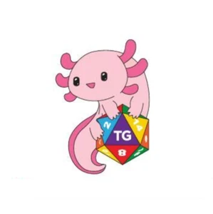 Pinny Arcade PAX East 2024 Adorable Axolotl Pin PAX Together Tabletop Gaymers - Picture 1 of 1