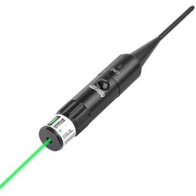 With On Off Switch Green Laser Dot Bore Sighter Kits For .177 to .50 Caliber - Image 1 of 4