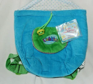 NUEVO con Código - Cordón Ganz Webkinz Peluche Portador de Mascotas Pana Azul HC102 - Imagen 1 de 4