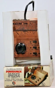 Vintage Railine 370 Powerpack HO Train Tyco AHM Lifelike Athearn Transformer - Picture 1 of 5