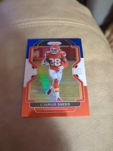 L'JARIUS SNEED 2021 Panini Prizm Red White Blue #195 Chiefs - Picture 1 of 2