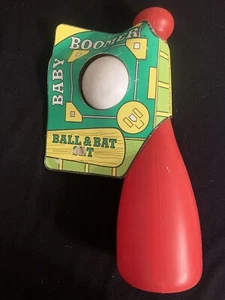 Baby Boomer Plastic Baseball Bat + Ball (Smith Enterprises) Vintage NEW - Picture 1 of 2