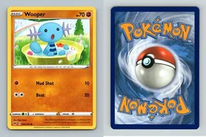 Wooper #83/185 SWSH Vivid Voltage Common Pokemon 2020 TCG Card - Picture 1 of 1