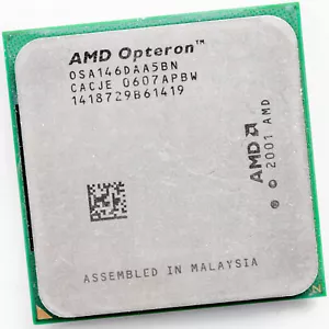 AMD Opteron 146 2.0GHz 1MB Socket 939 Processor OSA146DAA5BN San Diego 90nm 67W - Picture 1 of 3