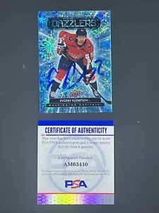 Evgeny Kuznetsov Signed 2022-23 Upper Deck Blue Dazzlers IP Auto PSA/DNA - Picture 1 of 2