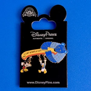 RARE WDW Disney Camp Minnie Mouse Mickey Mouse Fort Wilderness Dangle Pin 3921 - Picture 1 of 4