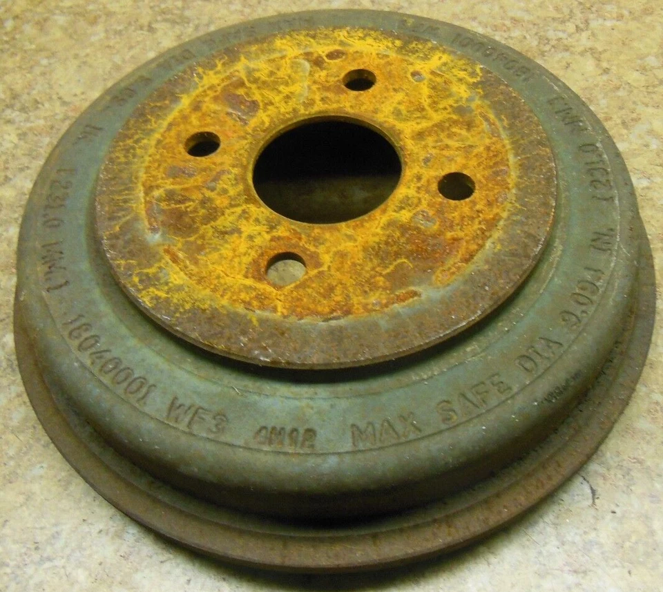 2005 Saturn Ion Rear Back Brake Drum Cover Brakes 2003 2004 2006 - Image 1 of 1