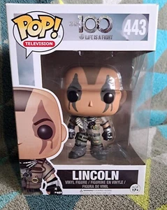 Lincoln Pop 443 - The 100 Funko Pop! Vinyl 2017 - Vaulted + Protector - Picture 1 of 9