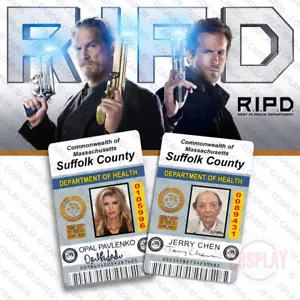 R.I.P.D. | Dept of Health ID Badge | Opal Pavlenko | Ryan Reynolds, Jeff Bridges - Picture 1 of 6