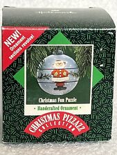 Hallmark Keepsake Ornament Christmas Pizzazz Christmas Fun Puzzle 1987 New