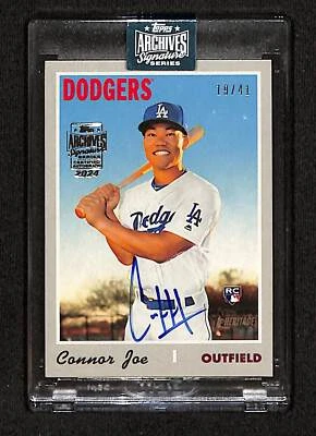 2024 Topps Archives #602 Connor Joe Auto /41 - Image 1 of 2
