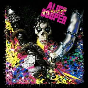 ALICE COOPER Hey Stoopid BANNER HUGE 4X4 Ft Fabric Poster Tapestry Flag art NEW - Picture 1 of 3