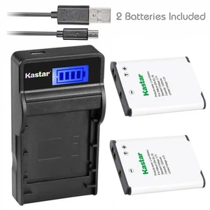 EN-EL19 Battery&Slim LCD Charger for Nikon Coolpix S4400 S5200 S5300 S6400 S6500 - Picture 1 of 14
