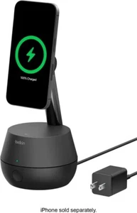 Belkin Wireless Charger Stand, Auto Face Tracking, Apple DockKit Certified - Picture 1 of 6