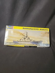 Revel 1/720 Scale USS Alabama Battleship Model Kit 0490 SEALED - Picture 1 of 6