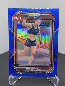 2023 Panini Prizm UFC Blue Prizm /175 Zhang Weili #198 - Picture 1 of 3