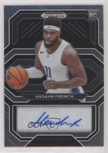 2021-22 Panini Prizm Draft Picks College Penmanship Hasahn French #CP-HFR Auto