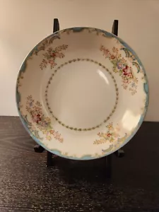 Kongo KON50 China STS handbemalt 7 1/2" Coupé Suppenschalen BLAUER FELGE Japan - Bild 1 von 4
