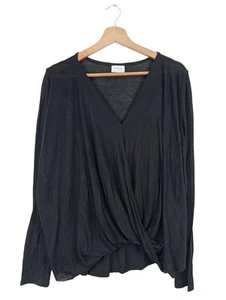 VILA Sudadera de punto fino Mujeres Talla EU 36 negro look casual - Imagen 1 de 5