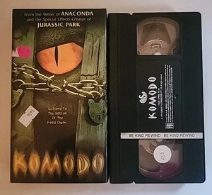 Komodo (VHS 2000) Jill Hennessy Creatures Horror Sci-Fi Thriller Dragon - Picture 1 of 2