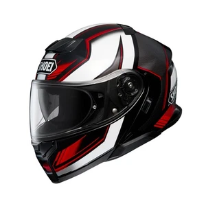SHOEI CASCO MOTO MODULARE NEOTEC 3 GRASP TC-5 GLOSS BLACK WHITE RED 22-06 - Picture 1 of 6
