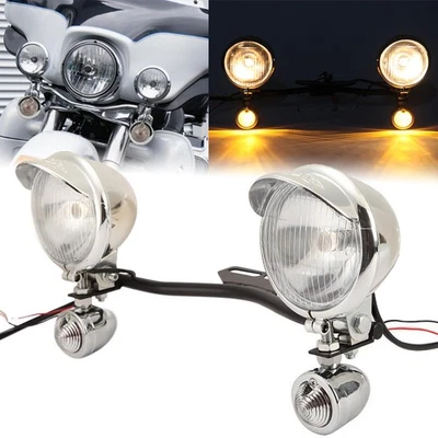 Barra de luz de ponto de seta de passagem para Honda Shadow ACE Aero Spirit VT 750 1100 - Imagem 1 de 4