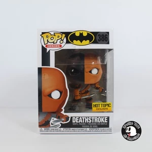 Funko Pop! Heroes Deathstroke #386 - Hot Topic Exclusive - Picture 1 of 7