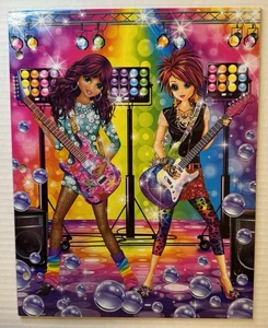 Lisa Frank Rainbow Rockers 2014 Neu Zwei Taschen Ordner Mehrfarbig - Bild 1 von 3