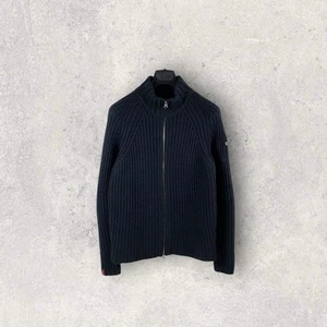 Vintage 90er SCHOTT Strickjacke NYC Full Zip Pullover Retro Warm Pulli Hoodie 80s - Bild 1 von 5