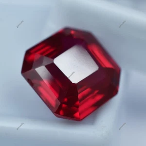 10.80 Ct Impressive Red Ruby Natural Square Cut Loose Gemstone CERTIFIED AAA+ - Picture 1 of 8