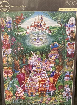 Grafika 1500 pc Art Collection: The Tea Party by Bill Bell jigsaw puzzle NIB - Image 1 of 4
