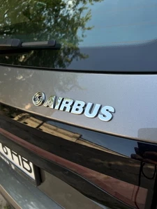 Emblema Logo Insignia Airbus para Coches, Cromado 3D Emblema Airbus, Calcomanía Adhesiva - Imagen 1 de 6