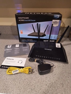 NETGEAR Nighthawk R7000 - AC1900 Smart Gaming WiFi Router - Image 1 of 4