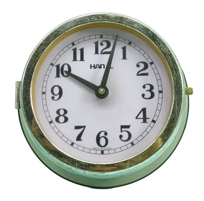 Han iL SSC-320 Slave Clock DC-24V 2000 Ω Marine Ship Radio Room Wall Mounting - Image 1 of 4