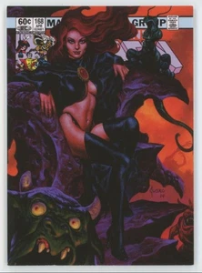 2015 Skybox Marvel Masterpieces What if... Goblin Queen /1499 #22 A1 - Picture 1 of 2