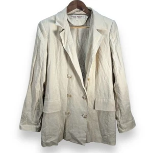 Blazer Free People Olivia Stone Mezcla de Lino Frío Talla XS - Imagen 1 de 12