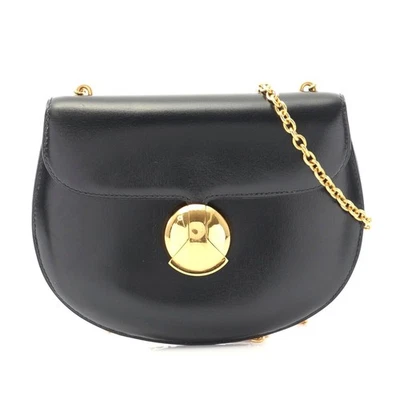 Bolso de hombro Hermes Box becerro negro Foto 1 de 4