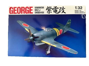 Schwalbenmodell 3202 Japan WWII GEORGE KAWANISHI N1K2-J SHIEDN-KAI Shiden Kai 1:32 - Bild 1 von 2