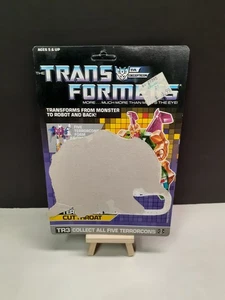 Transformers Original G1 1987 Terrorcon Cutthroat Full Card Back w/ Tech Spec - Picture 1 of 2