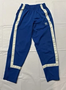 Adidas Trainingshose Herren Gr. S royalblau weiß Trefoil Ankle Zip Retro sportlich - Bild 1 von 11