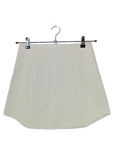 ASOS Falda de cuero de imitación Mujeres Falda Talla EU 40 blanco look casual - Imagen 1 de 5