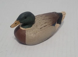 Vintage 1985 American Wild Fowl Serie bemalt signiert Mallard Drake 5" Ente Köder - Bild 1 von 6