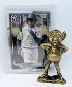2024 Bowman #78 Juan Soto Chrome Mojo Refractors New York Yankees - Picture 1 of 3